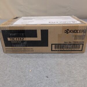 2 Pack Kyocera TK-1142 Black Toner Kit ECOSYS M2035dn M2535dn FS-1035MFP OEM New